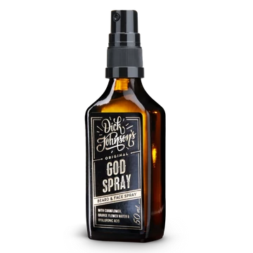 Dick Johnson God Spray for Beard & Face 50ml