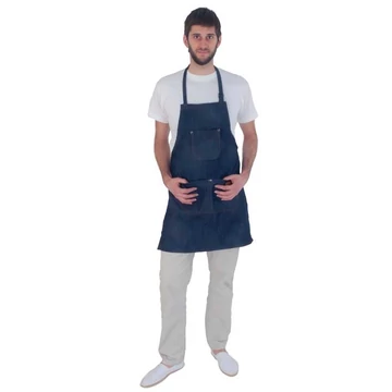 Ragnar Apron (Blue Jeans) borbély munkakötény 75x65