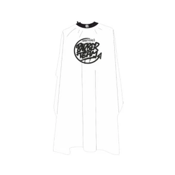 Marmara Cape "Barber Team" Neoprene Neck White