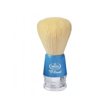 Omega S-Brush Synthetic Fibre Shaving Brush (Blue) borotvapamacs
