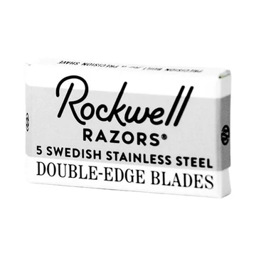 Rockwell (DE) Sweedish Stainless Steel Razor Blades (5pcs/pk)