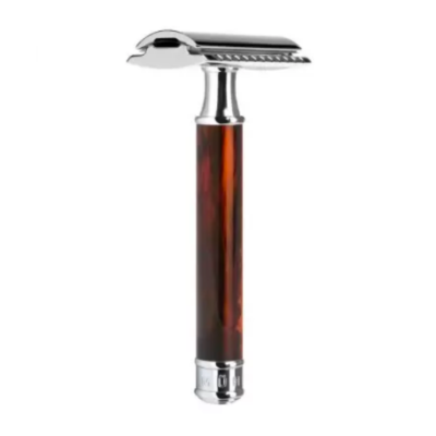 Mühle R108 Closed Comb Tortoise Shell Safety Razor
