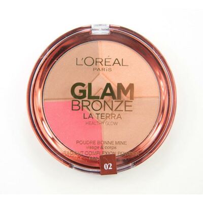 Loreal Glam Bronze Healthy Glow Bronzer 02 Medium Speran