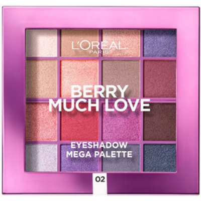 L'oreal Berry Much Love Eyeshadow Mega Palette