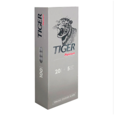 Tiger Platinum DE razor blades borotvapenge 100db (20x5db)