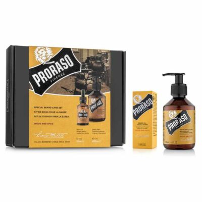 Proraso Duo Gift Pack Beard II - Wood & Spice - Wash & Oil