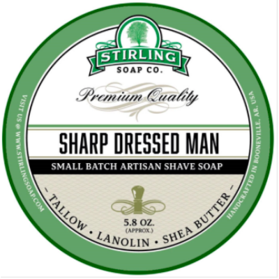 Stirling Shaving Soap Sharp Dressed Man 170ml