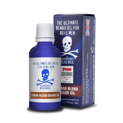 The Bluebeards Revenge Cuban Blend Beard Oil 50ml
