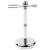 Parker Shiny Chrome Plated Premium Razor and Brush Shaving Stand