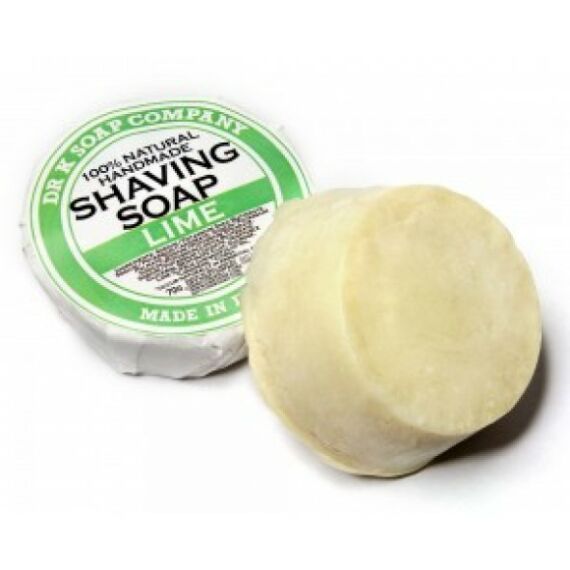 Dr K Soap Company Shaving Soap - Lime 70g