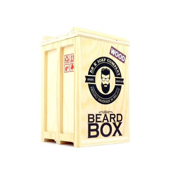 Dr K Beard Box (Woodland) szakállápoló utazószett (erdei)