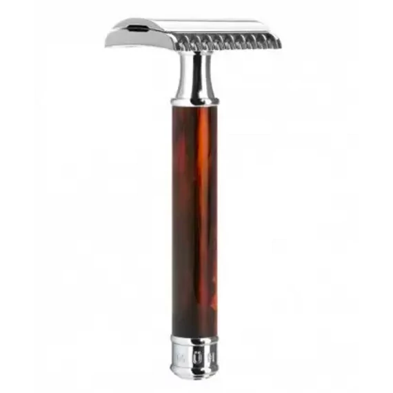 Mühle R103 Open Comb Tortoise Shell Safety Razor