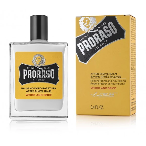 Proraso Wood & Spice borotválkozás utáni balzsam 100ml