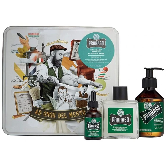 Proraso Vintage Beard Gift Tin (Refresh) ajándékszett