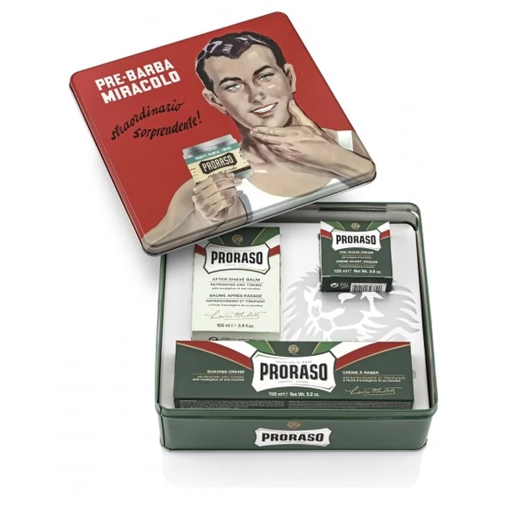 Proraso Vintage Tin Refresh (Gino) Gift Set