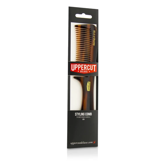 Uppercut Deluxe Tortoise Shell Styling Comb CT9