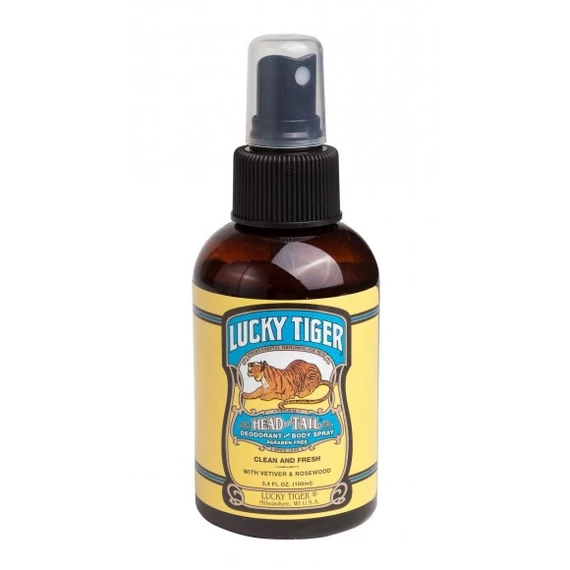 Lucky Tiger Head to Tail Deodorant & Body Spray 100ml