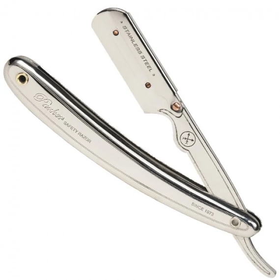 Parker 31R Stainless Steel Shavette Barber Razor