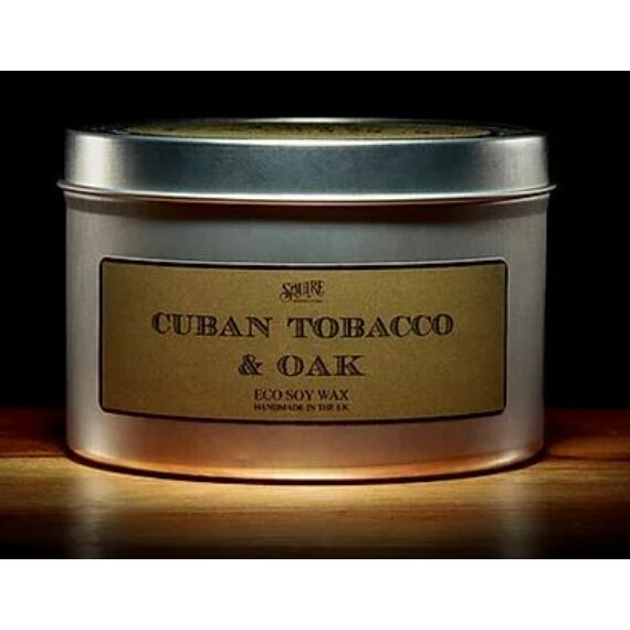 Squire The Candle - Cuban Tobacco & Oak illatos gyertya