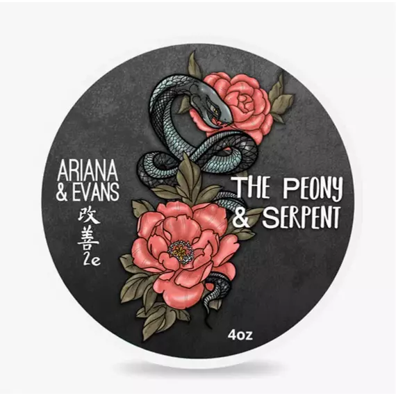 Ariana & Evans The Serpent & Peony K2E  borotvaszappan 118ml