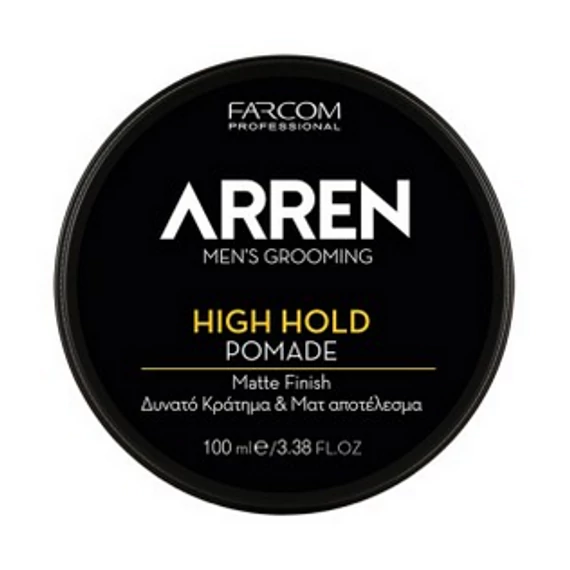 Arren Pomade High Hold erős tartású, hajformázó pomádé 100ml