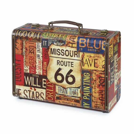 Sibel Barber Vintage Case szerszám táska (Route 66)