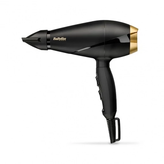BaByliss Power Pro Hairdryer 2000W Black/Gold
