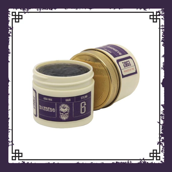 Bandido Aqua Wax 6 (Violetta) Medium Hold hajformázó 125ml