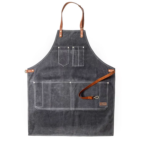 Dapper Dan Barber Apron (charcoal)