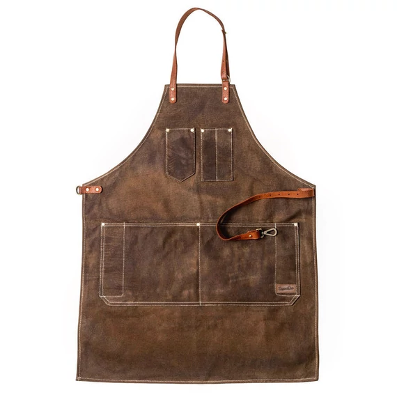 Dapper Dan Barber Apron (chocolate) borbély munkakötény