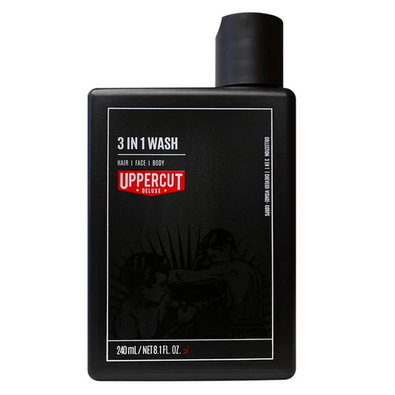 Uppercut Deluxe 3in1 Wash sampon és tusfürdő 240ml