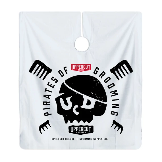 Uppercut Deluxe Barber Cape - Pirates of Grooming beterítő