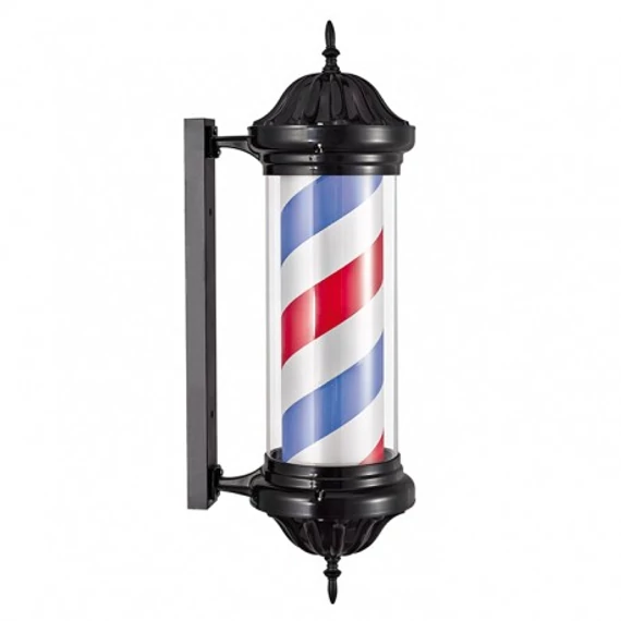 Barber Pole black antique 67cm (forgó)