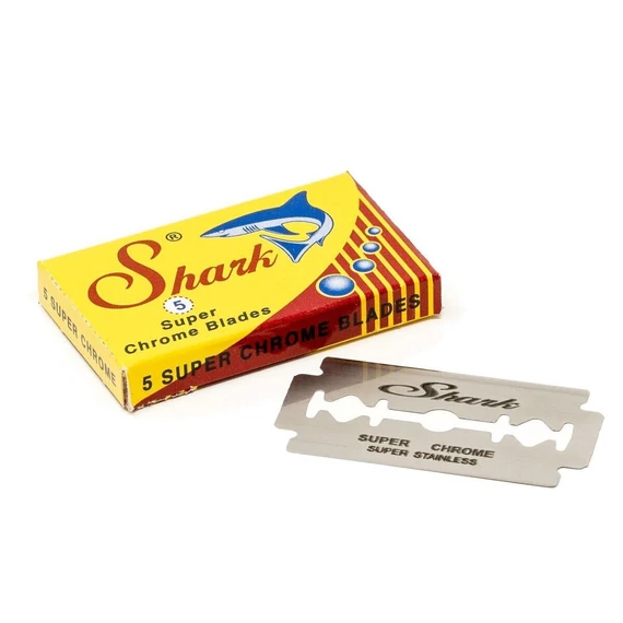 Shark Super Chrome DE Razor Blades borotvapenge (5db/csom)