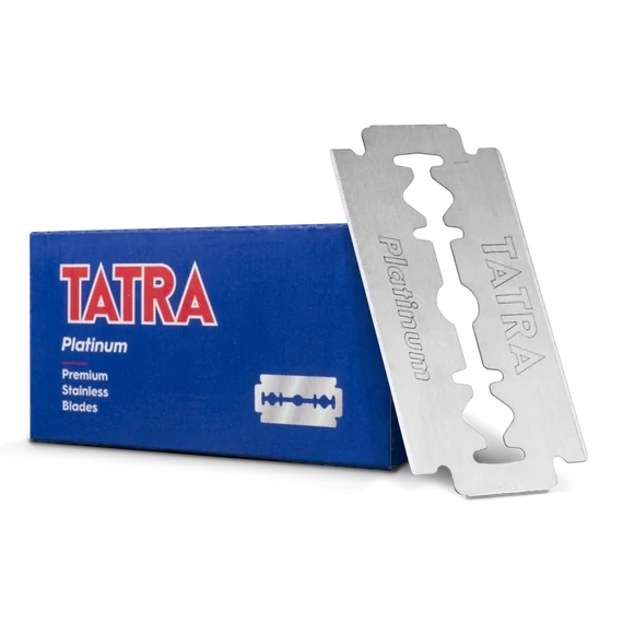 Tatra (DE) Stainless Steel Platinum Razor Blades borotvapenge (5db)