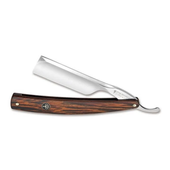 Böker Solingen Straight Razor The Celebrated Wenge Carbon Steel 6/8