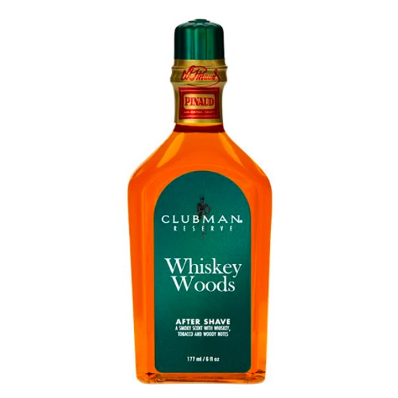 Clubman Pinaud Reserve Whiskey Woods borotválkozás utáni folyadék 177ml