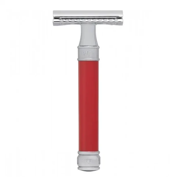 Edwin Jagger Closed Comb Safety Razor Red (DE) DE81BL biztonsági borotva