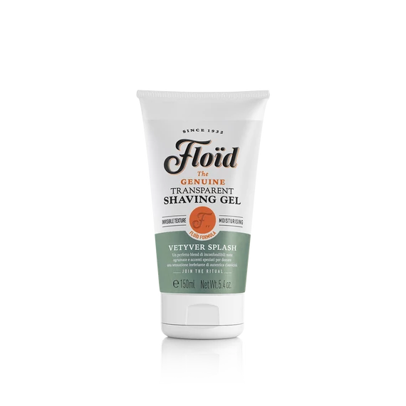 Floid Transparent Shaving Gel - Vetyver Splash120g