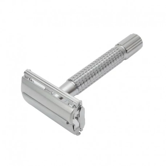 Giesen & Forsthoff - Timor 1320 Short Safety Razor Butterfly Matte Chromium