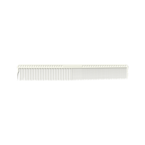JRL Fine Cutting Comb J304 7.4″ - White