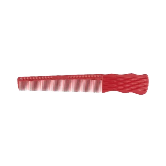 JRL Barbering Comb 6.5" - Red piros fésű