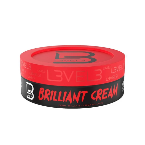 L3VEL3 Brilliant Cream hajformázó 150ml
