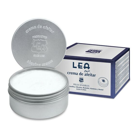 Lea Classic Shaving Cream in Aluminium Jar 150g