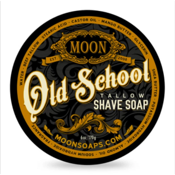 Moon Shaving Soap Old School borotválkozó szappan 170gr