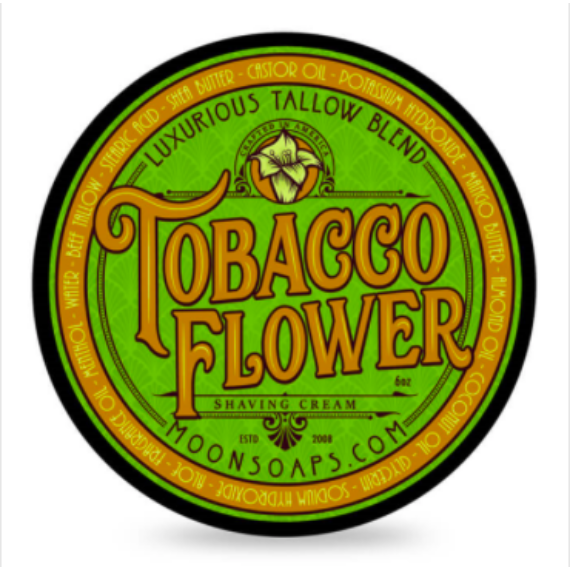 Moon Shaving Cream Tobacco Flower 170gr