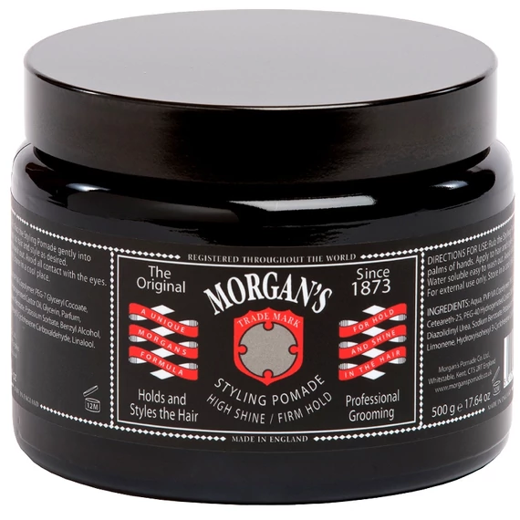 Morgan's Styling Pomade erős tartású hajformázó 500g