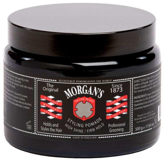 Morgan's Styling Pomade - High Shine Firm Hold 500g (Pro Size)