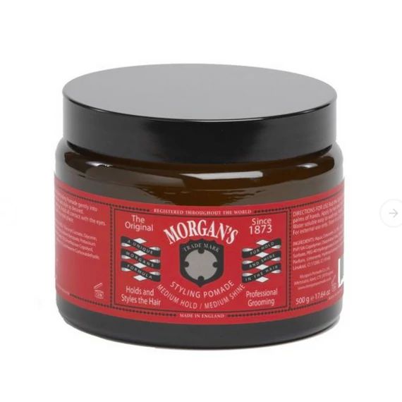 Morgan's Styling Pomade - Medium Shine Medium Hold 500g (Pro Size)