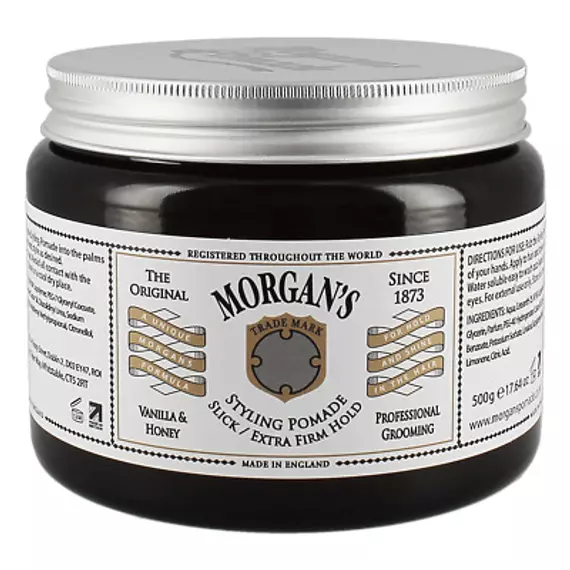 Morgan's Styling Pomade Vanilla & Honey extra erős tartású hajformázó 500g